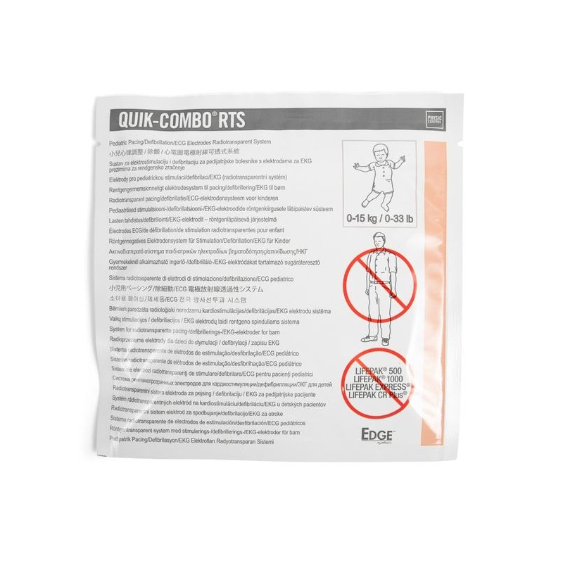 Otroška elektroda Physio Control Redipak Quick-Combo RTS (1 komplet)