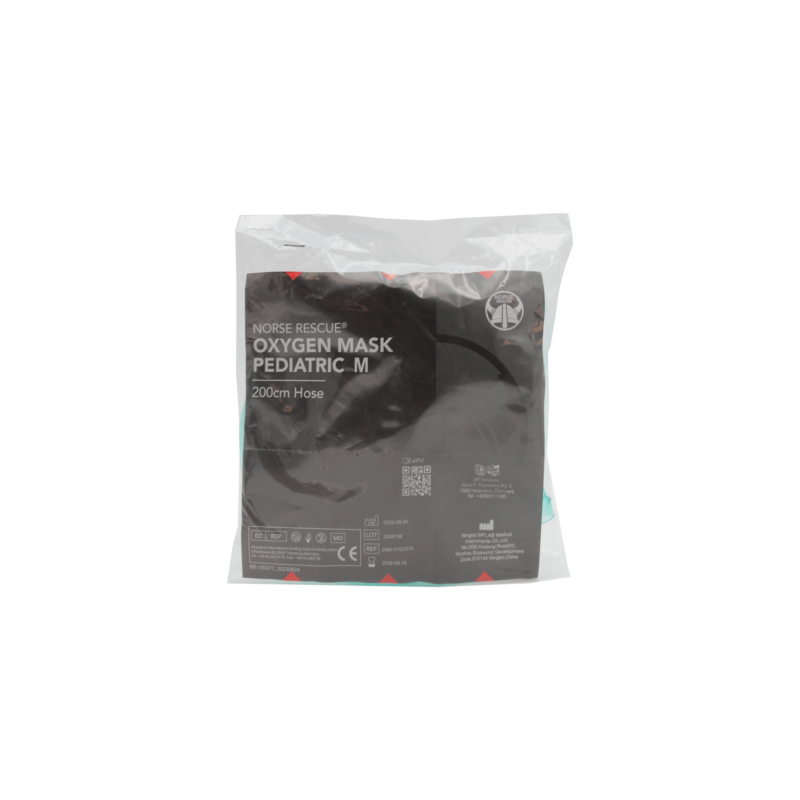NORSE RESCUE® Oxygen Mask Pediatric – pediatrična kisikova maska
