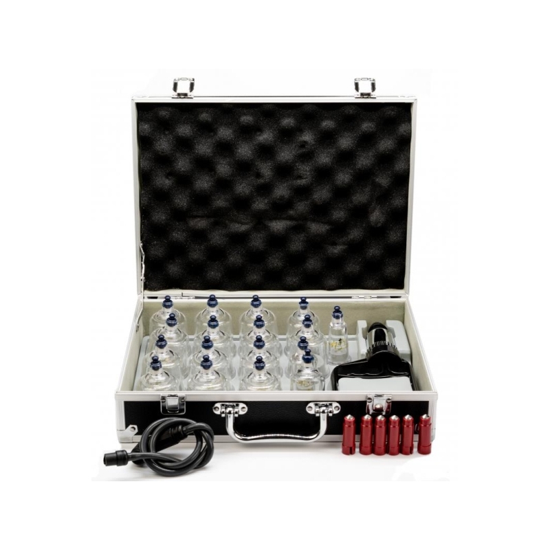 Komplet kozarcev za kupiranje 17 kosov