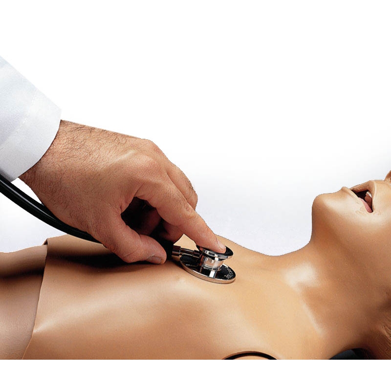 Simulacija zvoka srca in pljuč s stetoskopom za R17720