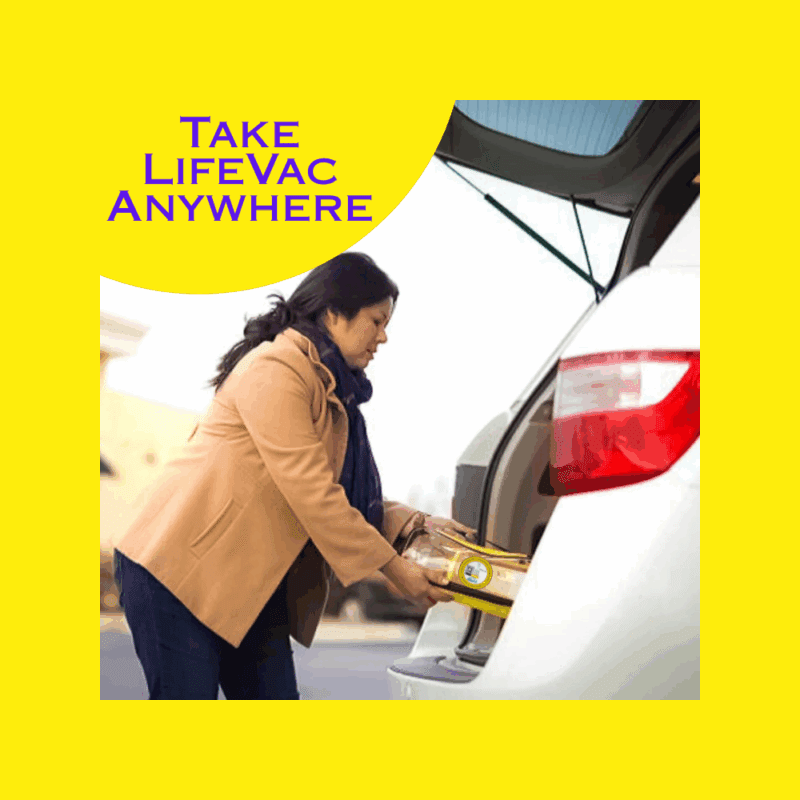 LIFEVAC - potovalni komplet za reševanje zadušitve