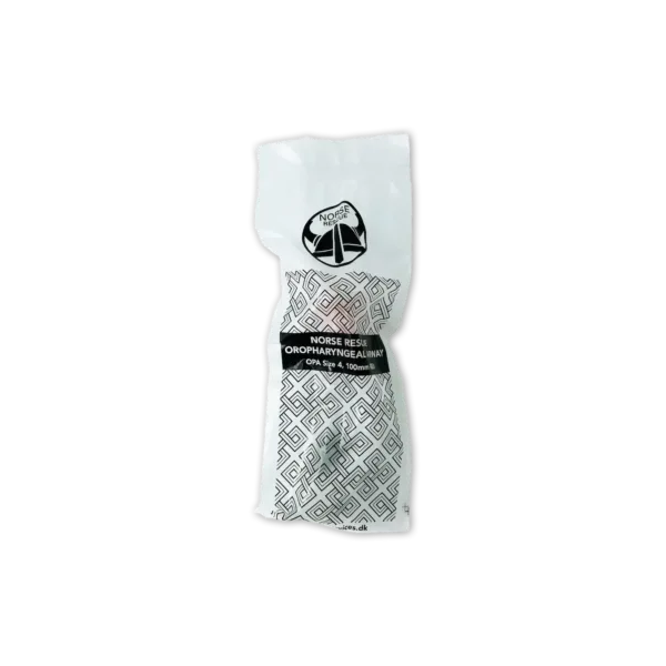 NORSE RESCUE® Guedel tubus velikost 4 – rdeč – 100 mm