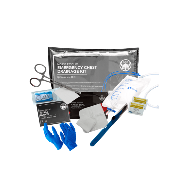 NORSE RESCUE® Emergency Chest Drainage Kit – komplet za urgentno prsno drenažo