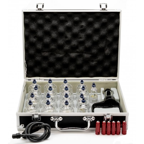 Komplet kozarcev za kupiranje 17 kosov