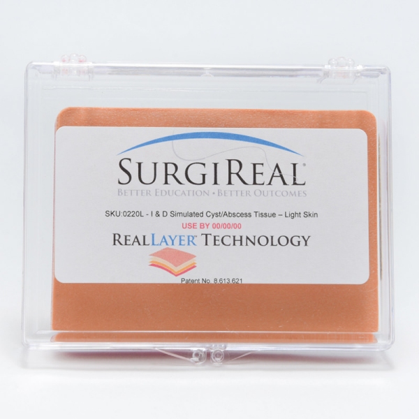 I&D Simulirana cista / vnetje tkiva Svetla koža
