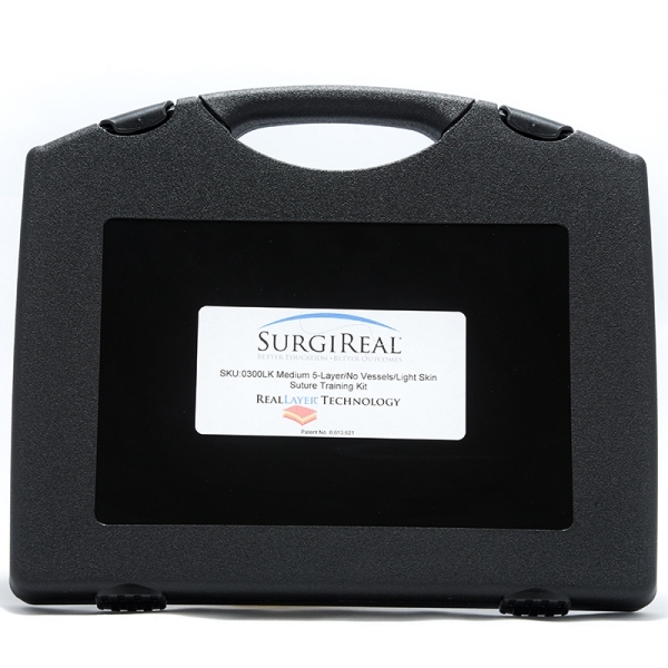 Komplet za usposabljanje za šivanje s srednjo petplastno podlogo za šivanje RealSuture brez žil