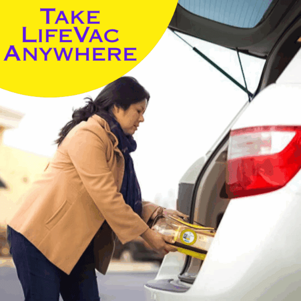 LIFEVAC - potovalni komplet za reševanje zadušitve