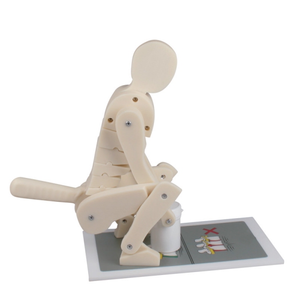 Prikaz pravilnega in nepravilnega dvigovanja