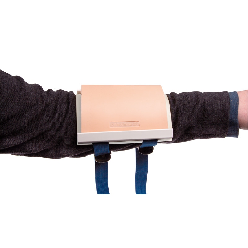 Pritrdilni sistem za trenažer šivanja