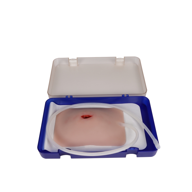 Mulaža rane vbodne rane v dimlje, obloga za rano