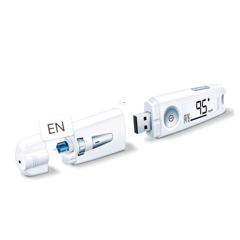 Beurer Merilnik Krvnega Sladkorja GL 50 mg/dl 3-v-1