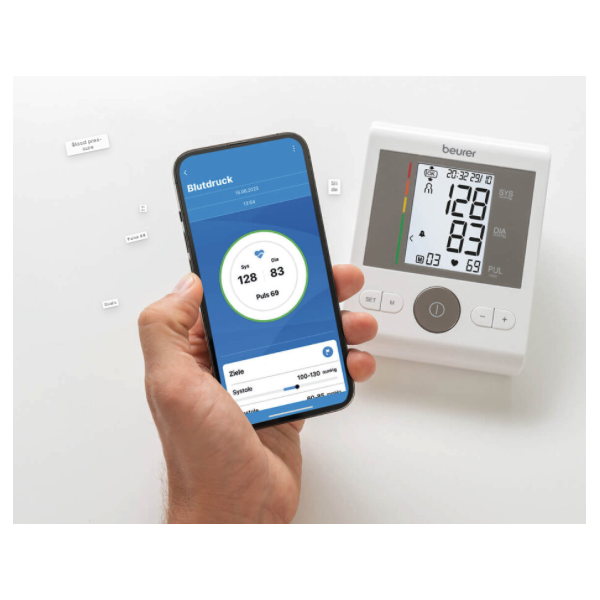 Beurer BM 28 – Merilnik krvnega tlaka za nadlaket (22–42 cm)