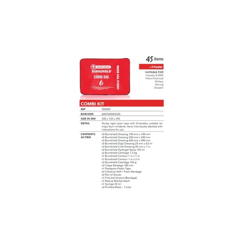 Burnshield Combi Burn Kit