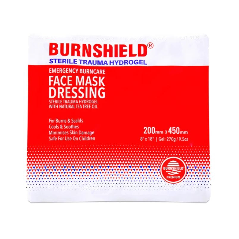 Burnshield obrazna maska 20 cm x 45 cm