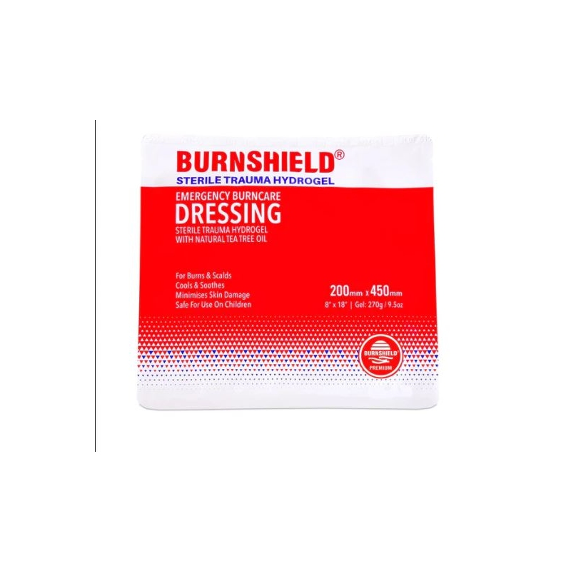Burnshield enojna obloga za opekline (20 cm x 45 cm)