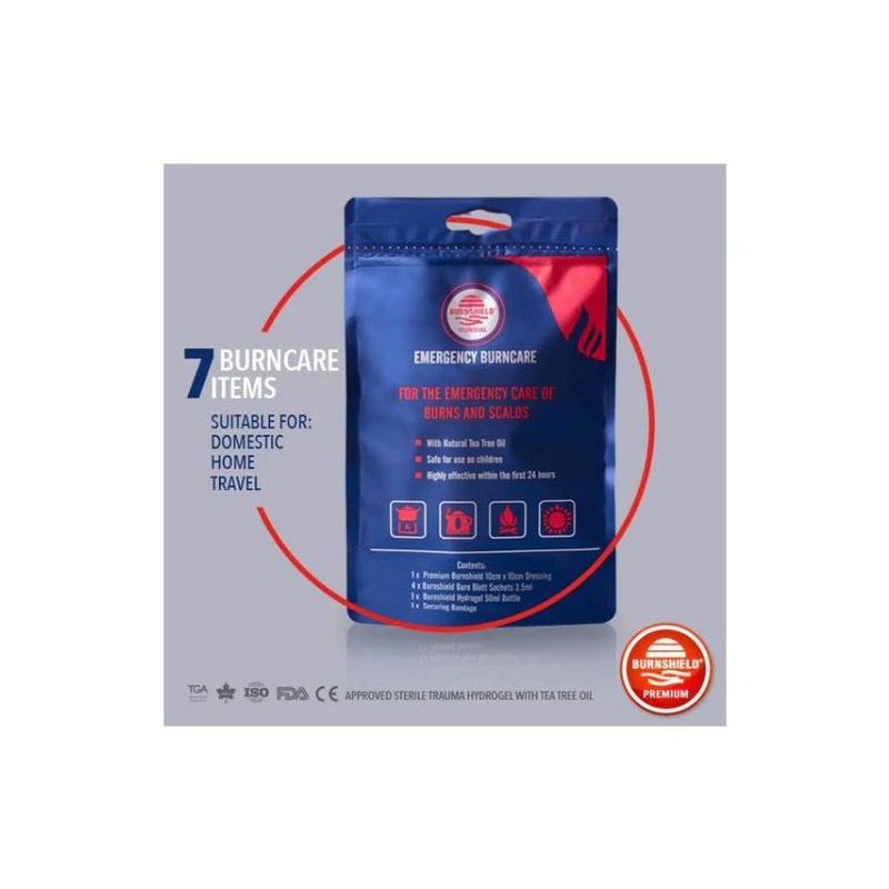 Burnshield Home/Travel Burn Kit Pouch