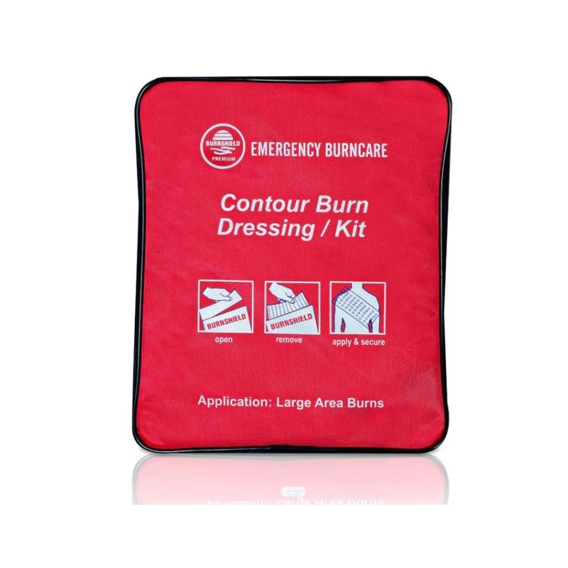 Burnshield obloga za opekline (100 cm x 200 cm) Contour v najlonski torbici