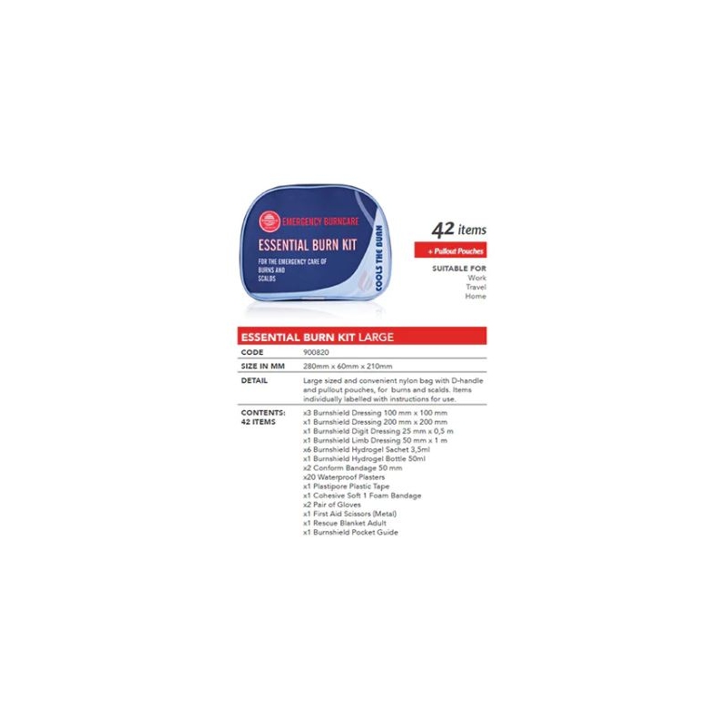 Burnshield DELUX Essential Burn Kit
