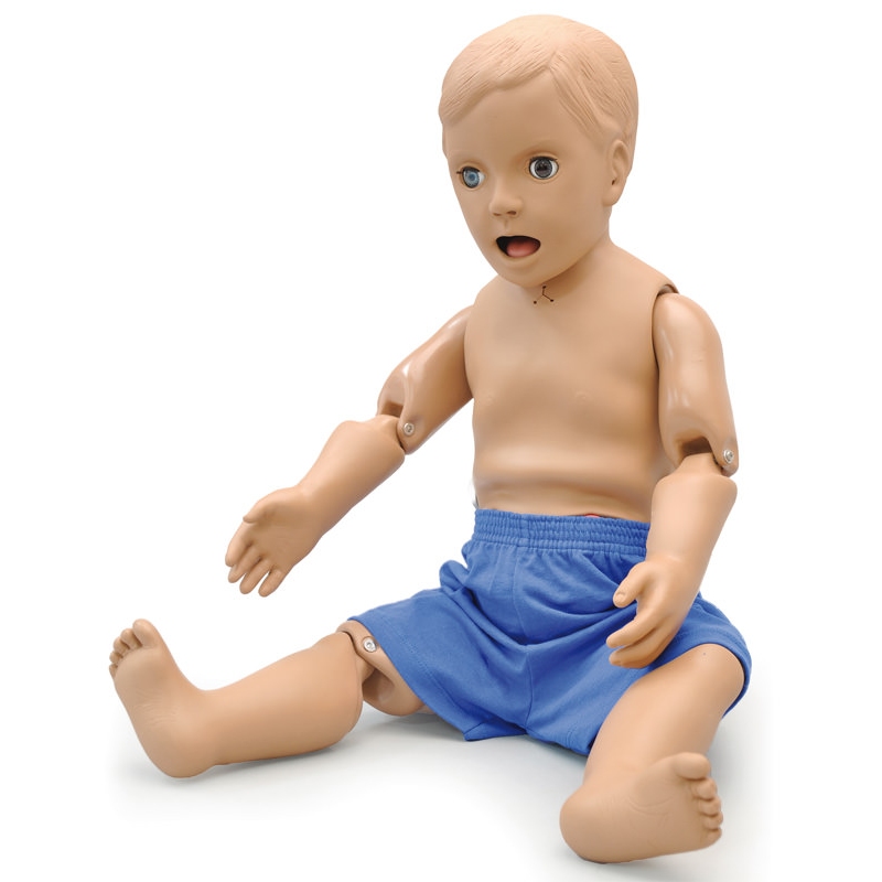 Enoletni simulator pediatrične oskrbe