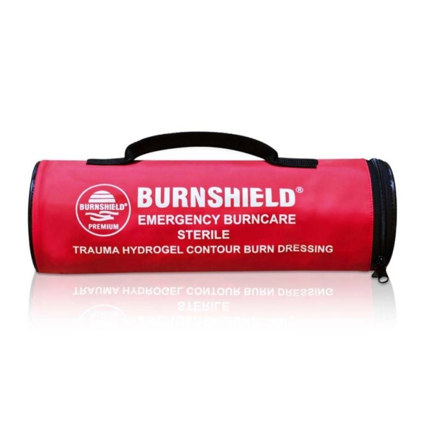 Burnshield obloga za opekline (100 cm x 00 cm) Contour v cilindrični torbi