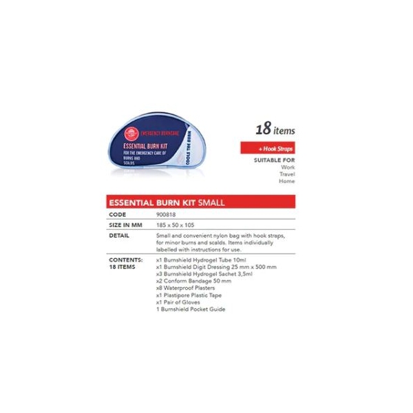 Burnshield STANDARD Essential Burn Kit