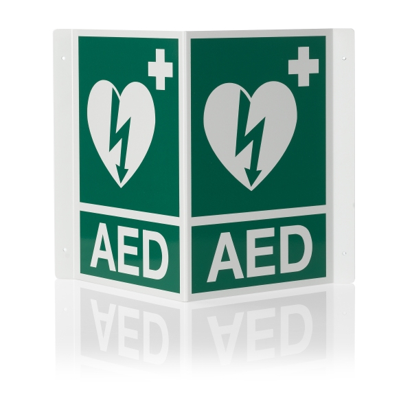 Označevalna tabla AED velika 