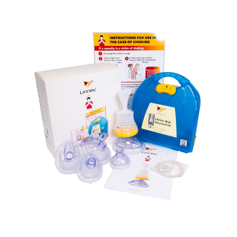 LIFEVAC - Stenski komplet za reševanje zadušitve
